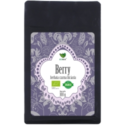 ECOBLIK Herbata Berry (Czarna liściasta) EKO 100g cena 30,00zł