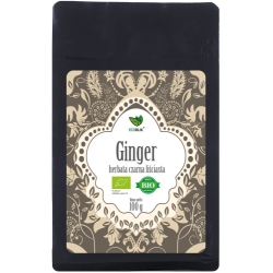 ECOBLIK Herbata Ginger (Czarna liściasta) EKO 100g cena 30,00zł