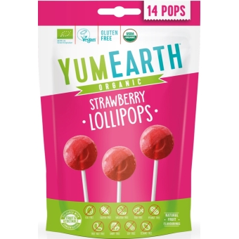 YumEarth Lizaki Truskawkowe EKO 14sztuk cena 19,99zł
