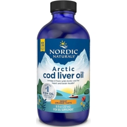 Nordic Naturals Arctic Cod Liver Oil (Olej z wątroby dorsza arktycznego POMARAŃCZA) 237ml cena 124,90zł