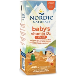 Nordic Naturals Baby's Witamina D3 400IU 22.5ml cena 49,90zł