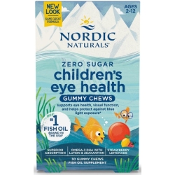 Nordic Naturals Children's Eye Health Gummies (Kwasy omega-3 LEMONIADA TRUSKAWKOWA) 30sztuk cena 102,60zł