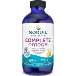 Nordic Naturals Complete Omega 1270mg + 170mg GLA (Kwasy omega-3-6-9 + GLA CYTRYNA) 237ml cena 123,45zł
