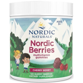 Nordic Naturals Nordic Berries Cherry Berry (WIŚNIA & JAGODA) 120sztuk cena 107,90zł