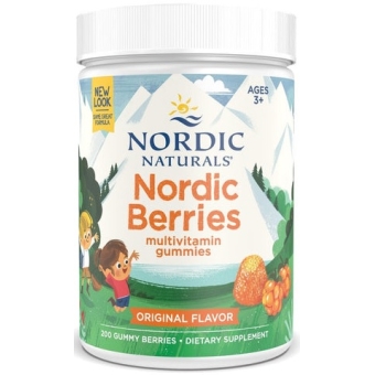 Nordic Naturals Nordic Berries Original Flavor (CYTRYNA) 200sztuk cena 160,90zł