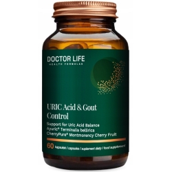 Doctor Life URIC Acid & Gout Control dna moczanowa 60kapsułek cena 94,90zł