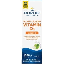 Nordic Naturals Vitamin D3 1000IU (Witamina D3) Vegan 30ml cena 94,90zł