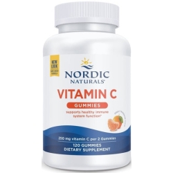 Nordic Naturals Vitamin C Gummies 250mg (Witamina C MANDARYNKA) 120sztuk cena 92,50zł