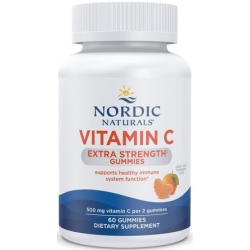 Nordic Naturals Vitamin C Extra Strength Gummies 500mg (Witamina C MANDARYNKA) 60sztuk cena 79,90zł