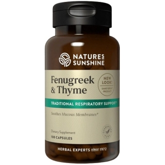 Nature's Sunshine Fenugreek & Thyme 100kapsułek cena 119,90zł