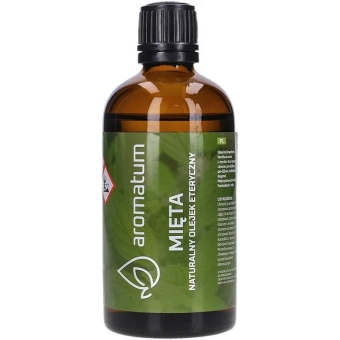 Aromatum Olejek eteryczny Mięta 100% naturalny zapach 100ml cena 39,30zł