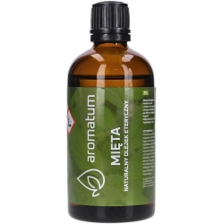 Aromatum Olejek eteryczny Mięta 100% naturalny zapach 100ml cena 39,30zł