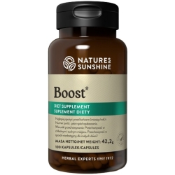 Nature's Sunshine Boost 100kapsułek cena 124,90zł