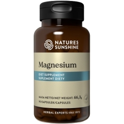 Nature's Sunshine Magnesium 90kapsułek cena 84,90zł