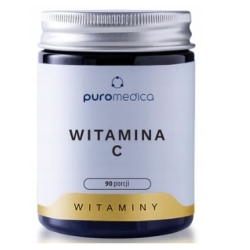 Puromedica Witamina C w proszku 90g cena 49,00zł