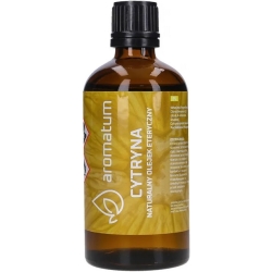 Aromatum Olejek eteryczny Cytryna 100% naturalny zapach  100ml cena 39,00zł