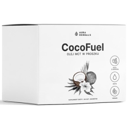 Aura Herbals Coco Fuel Olej MCT w proszku 30saszetek cena 53,50zł