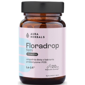 Aura Herbals Floradrop Femi 20sztuk cena 36,50zł