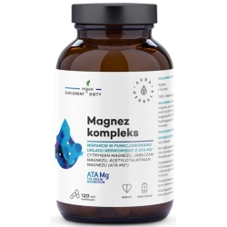 Aura Herbals Magnez kompleks ATA Mg® 120kapsułki cena 52,50zł