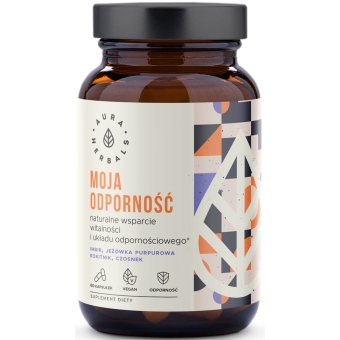 Aura Herbals Moja Odporność (Naturalny Kompleks) 60kapsułek cena 29,50zł