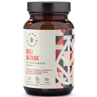 Aura Herbals Mój Wzrok (Naturalne Wsparcie Wzroku) 60kapsułek cena 29,90zł