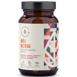 Aura Herbals Mój Wzrok (Naturalne Wsparcie Wzroku) 60kapsułek cena 29,90zł