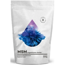 Aura Herbals MSM Organiczny Związek Siarki proszek 200g cena 17,39zł