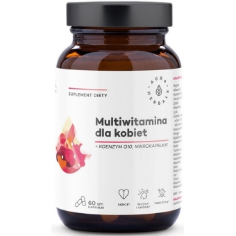 Aura Herbals Multiwitamina dla kobiet 60kapsułek cena 51,85zł