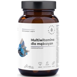 Aura Herbals Multiwitamina dla mężczyzn 60kapsułek cena 42,97zł