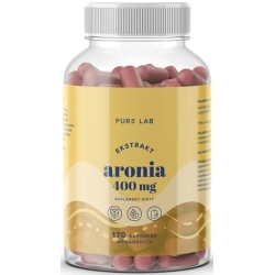 Pure Lab Ekstrakt z aronii 400mg 170kapsułek cena 34,89zł