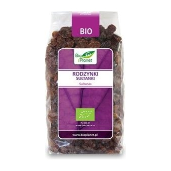 Rodzynki sułtanki 400g BIO Bio Planet cena 20,20zł