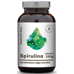 Aura Herbals Spirulina 1500mg 600tabletek cena 26,50zł