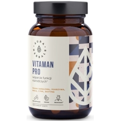 Aura Herbals Vitaman Pro (Wsparcie funkcji rozrodczych) 60kapsułek cena 35,50zł
