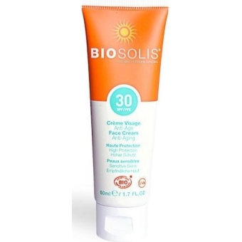 Krem przeciwsłoneczny do twarzy przeciwzmarszczowy SPF 30 ECO 50 ml Biosolis  cena 49,25zł