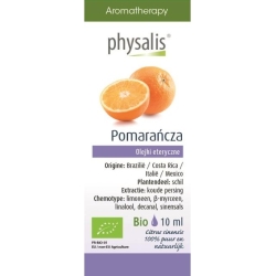 Olejek eteryczny Sinaasappel BIO (Pomarańcza chińska) 10ml Physalis cena 17,19zł