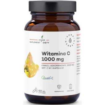 Aura Herbals Witamina C 1000mg 60kapsułek cena 26,50zł