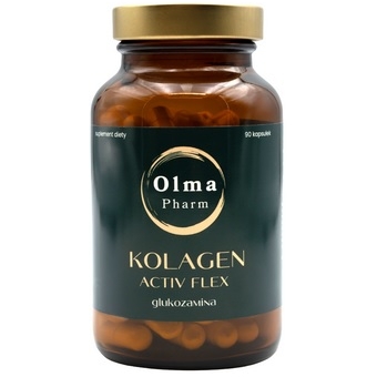 Olma Pharm KOLAGEN ACTIV FLEX + Glukozamina 90kapsułek cena 52,90zł