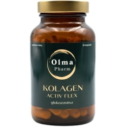 Olma Pharm KOLAGEN ACTIV FLEX + Glukozamina 90kapsułek cena 52,90zł