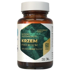 Hepatica Krzem Premium 60kapsułek cena 41,50zł