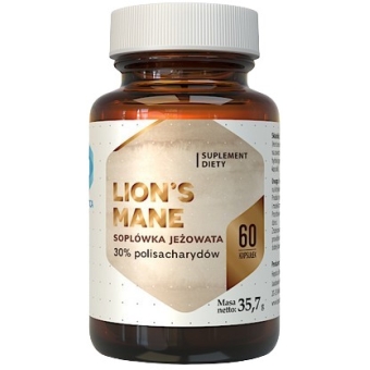 Hepatica Lion's Mane 60kapsułek cena 21,50zł