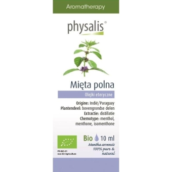 Olejek eteryczny mięta polna  BIO (Mentha arvensis) 10ml Physalis cena 22,39zł