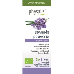 Olejek eteryczny Lawenda pośrednia BIO 10 ml Physalis cena 24,19zł