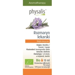 Olejek eteryczny Rozmaryn lekarski BIO (Rosmarinus officinalis) 10ml Physalis cena 25,65zł