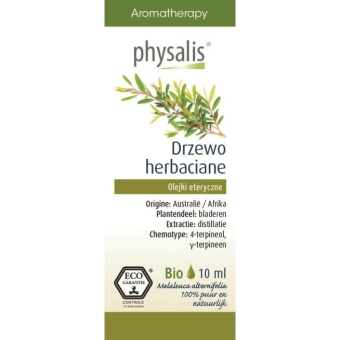 Olejek eteryczny drzewo herbaciane (Melaleuca alternifolia) ECO 10ml Physalis cena 26,09zł