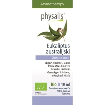 Olejek eteryczny Eukaliptus australijski BIO 10ml Physalis cena 26,89zł