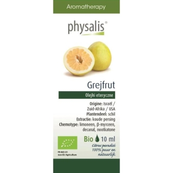 Olejek eteryczny pompelmoes (Grejfrut) BIO 10ml Physalis cena 27,09zł