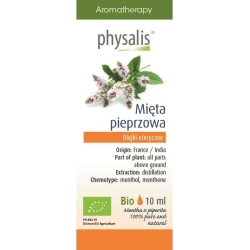 Olejek eteryczny mięta pieprzowa (Mentha x piperita) BIO 10ml Physalis cena 29,09zł