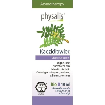 Olejek eteryczny Wierook (Kadzidłowiec) ECO 10ml Physalis cena 34,15zł