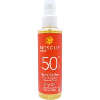 Olejek przeciwsłoneczny suchy SENSE SPF50 150ml Biosolis cena 77,65zł