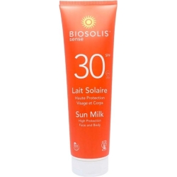 Mleczko przeciwsłoneczne do ciała SENSE SPF30 150ml Biosolis cena 67,55zł